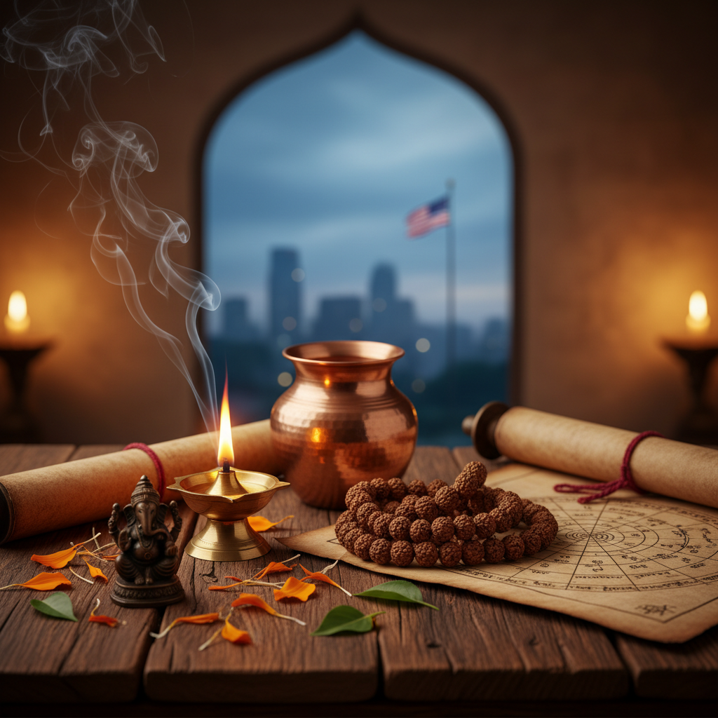 Black magic removal session with Vedic astrologer in Raleigh NC