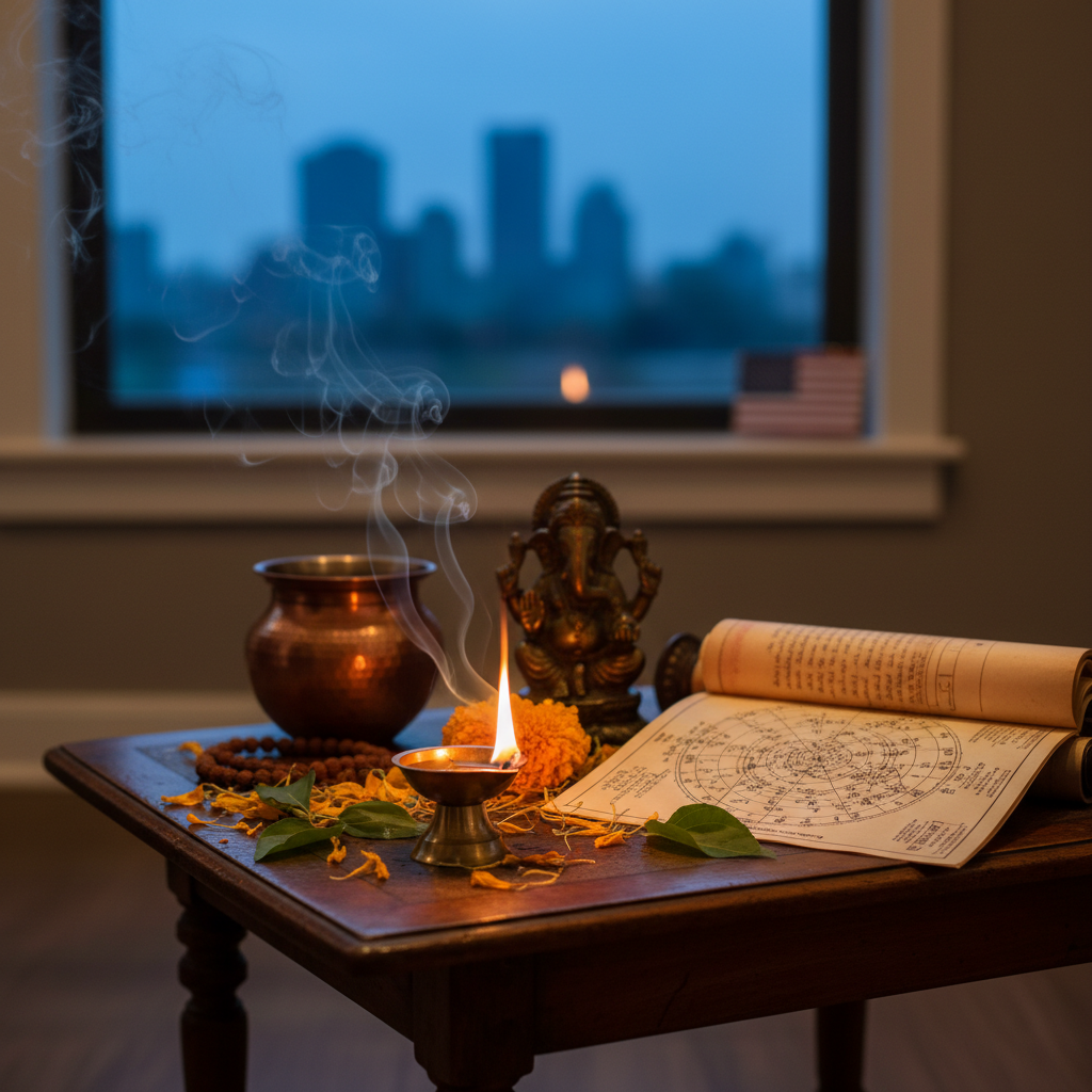 Negative energy removal service in Cary NC with Vedic astrologer guidance