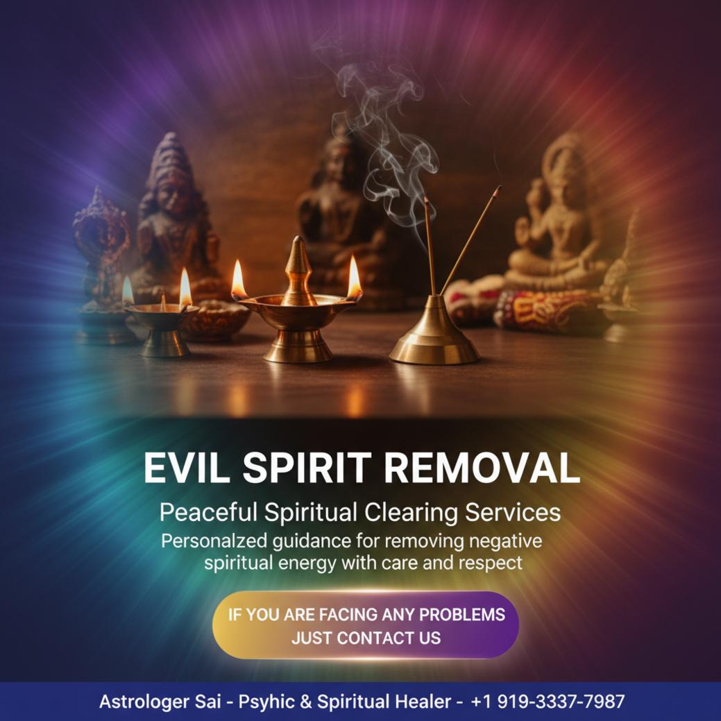 peaceful spiritual evil spirit removal setup in Morrisville NC