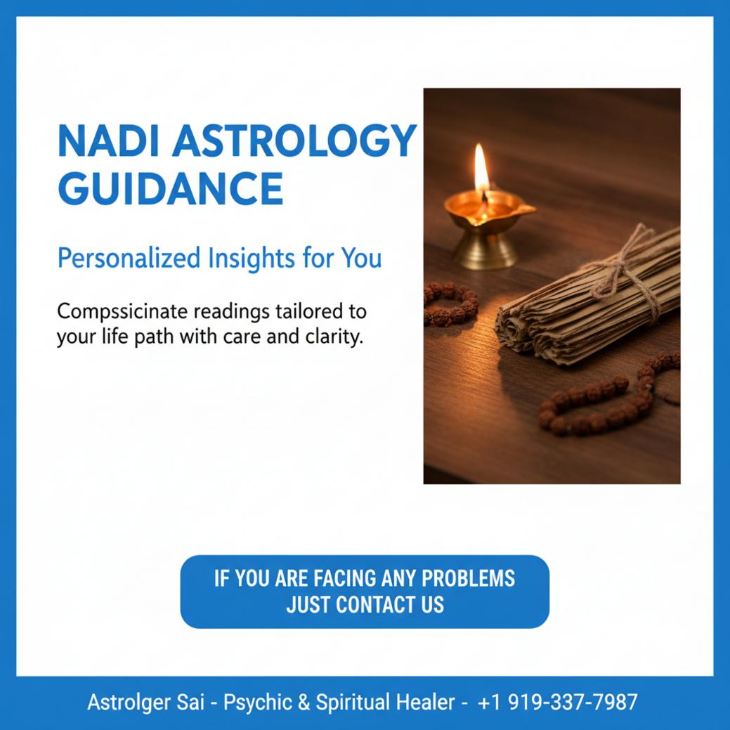 Warm candlelit setting with palm leaves for nadi astrology in Greensboro