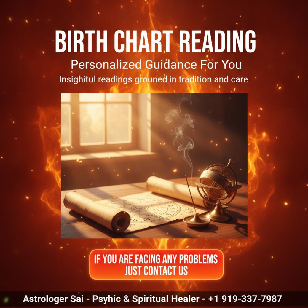 How Birth Chart Reading in Holly Springs Can Guide You Birth chart reading with astrological tools in Holly Springs NC office