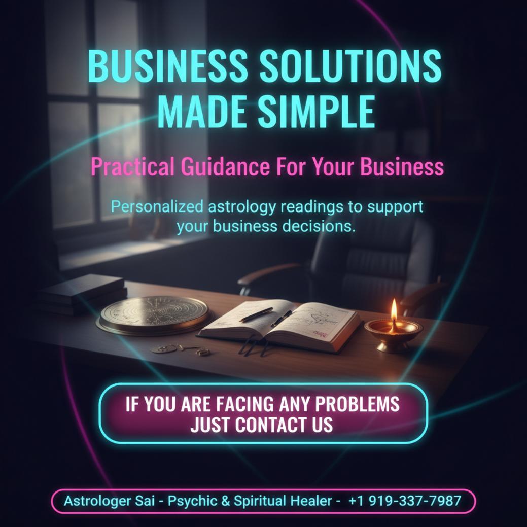 How Business Problem Solution Works in Wake Forest, NC Business problem solution using Vedic astrology chart in Wake Forest office