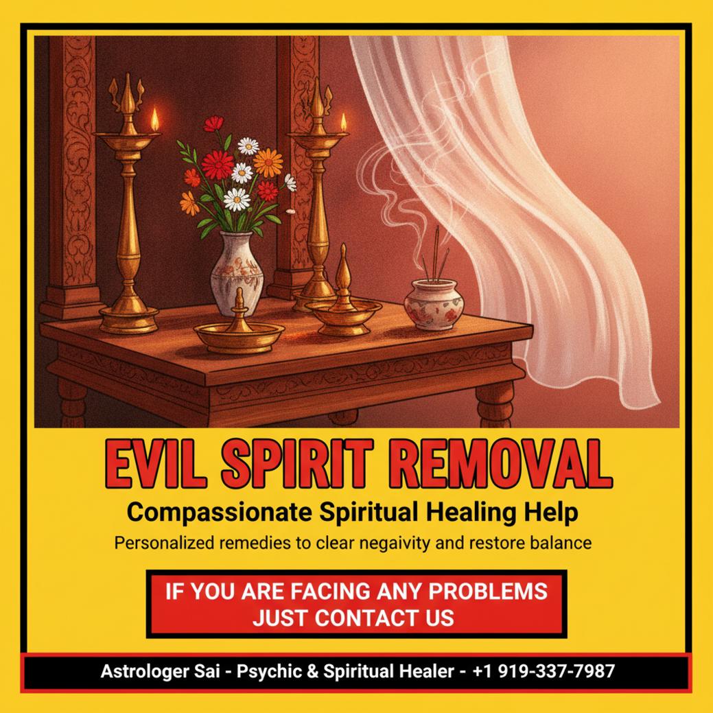 How Evil Spirit Removal Can Bring Peace in Research Triangle Park Evil spirit removal spiritual altar with lamps in Research Triangle Park