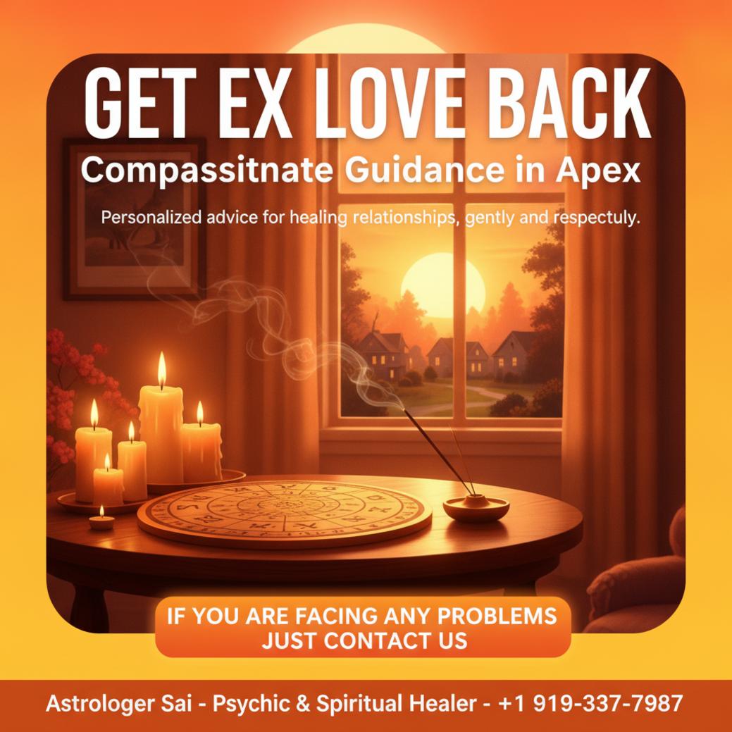 Can You Get Ex Love Back in Apex? Honest Guidance indian astrologer tools for get ex love back consultation in apex nc
