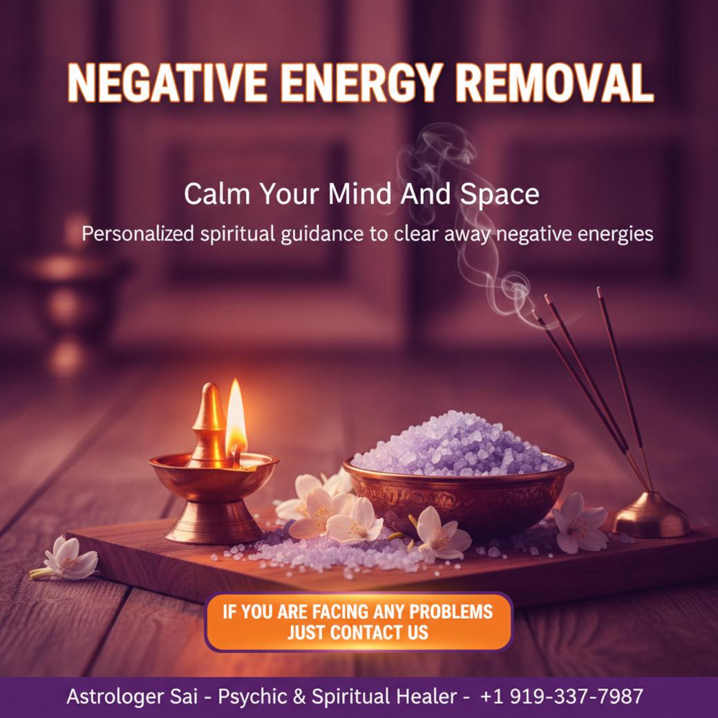 How Negative Energy Removal Can Help in Wake Forest, NC Negative energy removal spiritual ritual objects in Wake Forest, NC