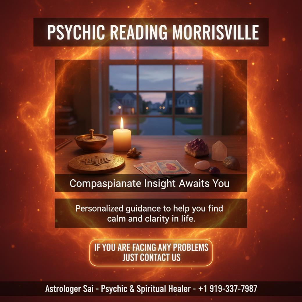How Psychic Reading in Morrisville Can Bring Clarity Peaceful spiritual reading setup with psychic tools in Morrisville NC