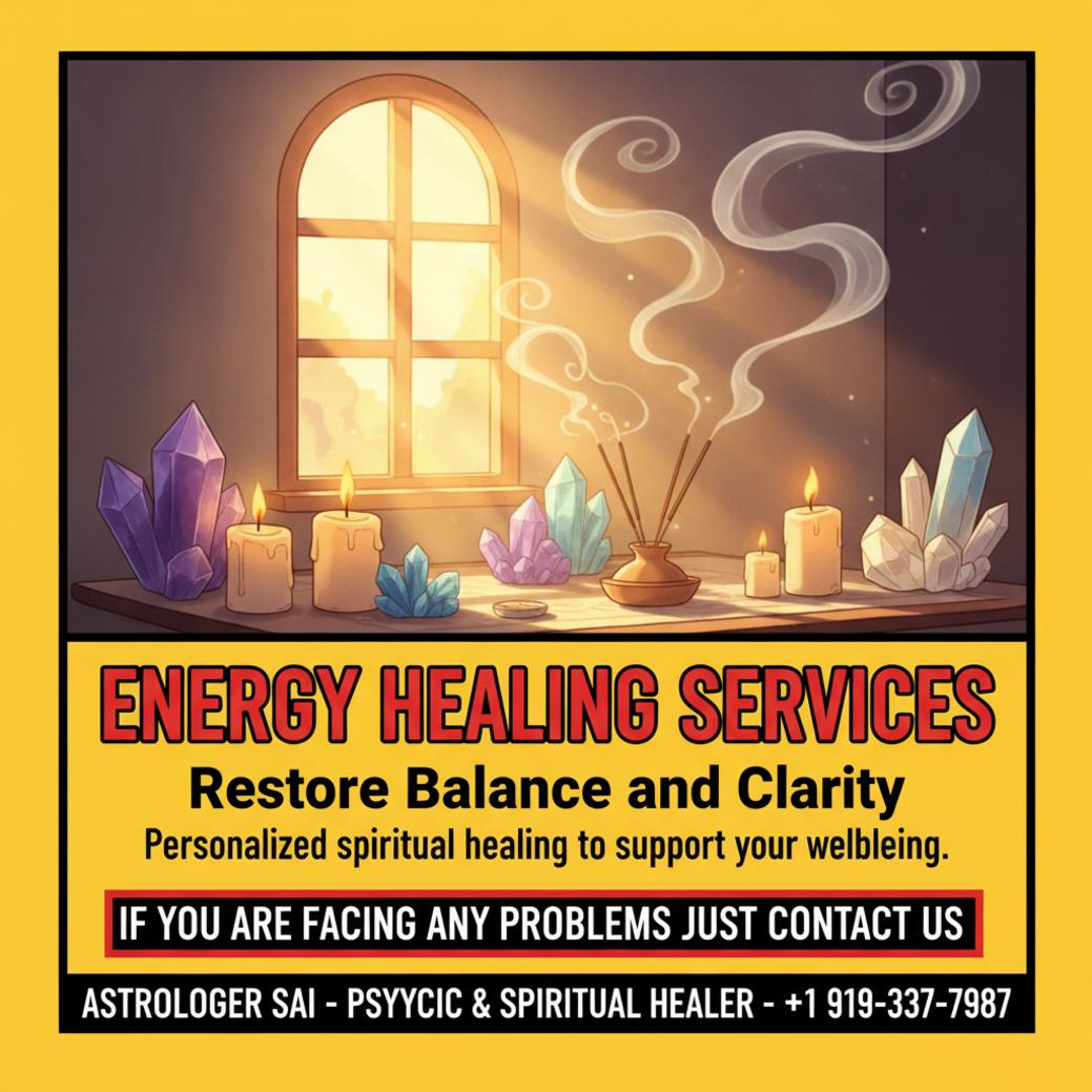 How Energy Healing Supports Wellness in Greensboro, NC peaceful energy healing space with candles and crystals in greensboro