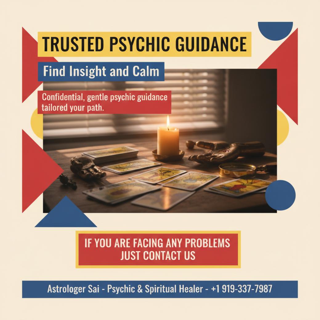 warm spiritual psychic reading setup in Research Triangle Park office